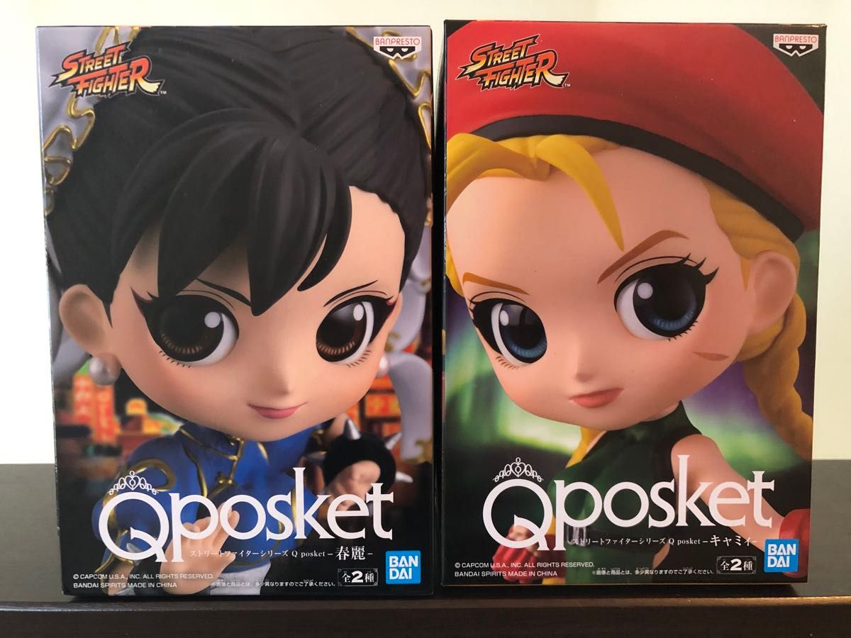 ストリートファイターシリーズ Qposket 春麗 キャミィ フィギュア