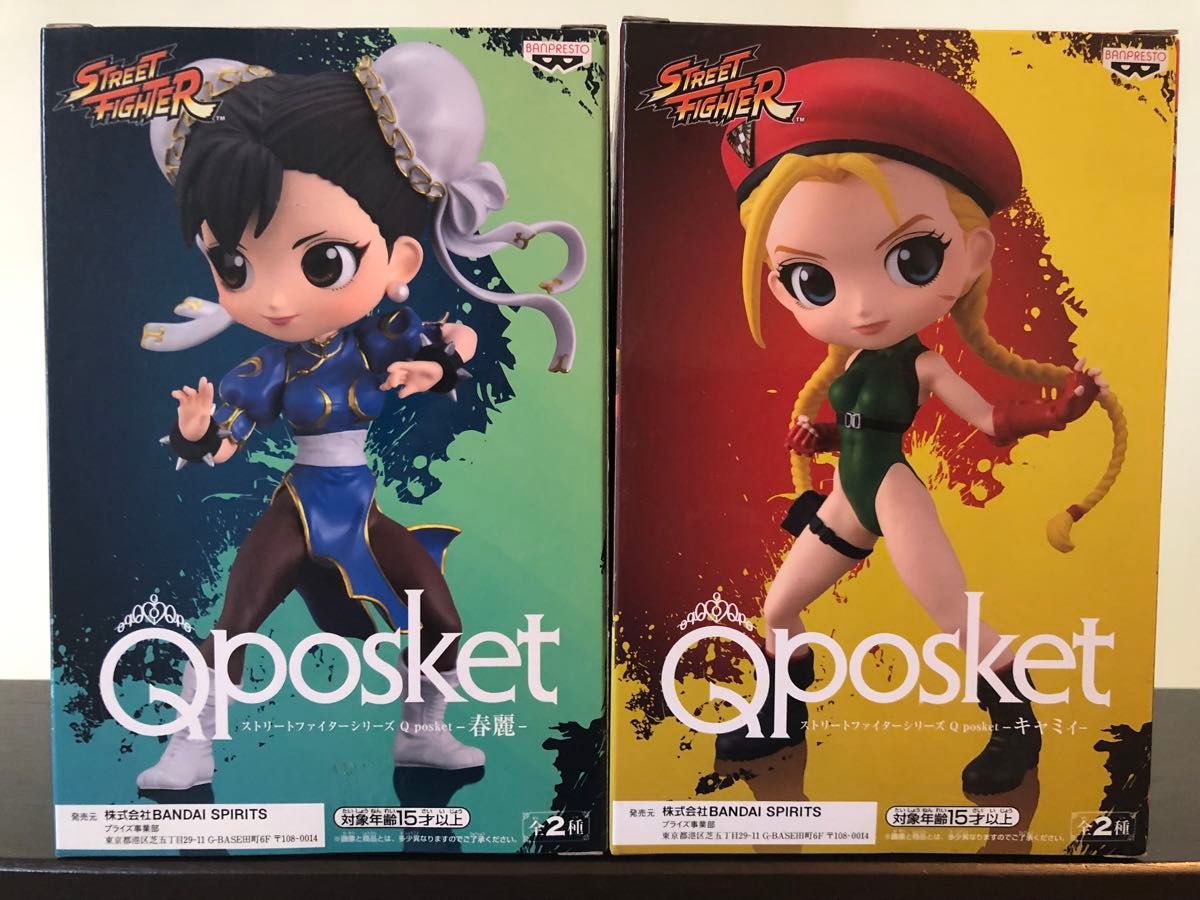 ストリートファイターシリーズ Qposket 春麗 キャミィ ストリートファイターシリーズ Qposket 春麗 キャミィ