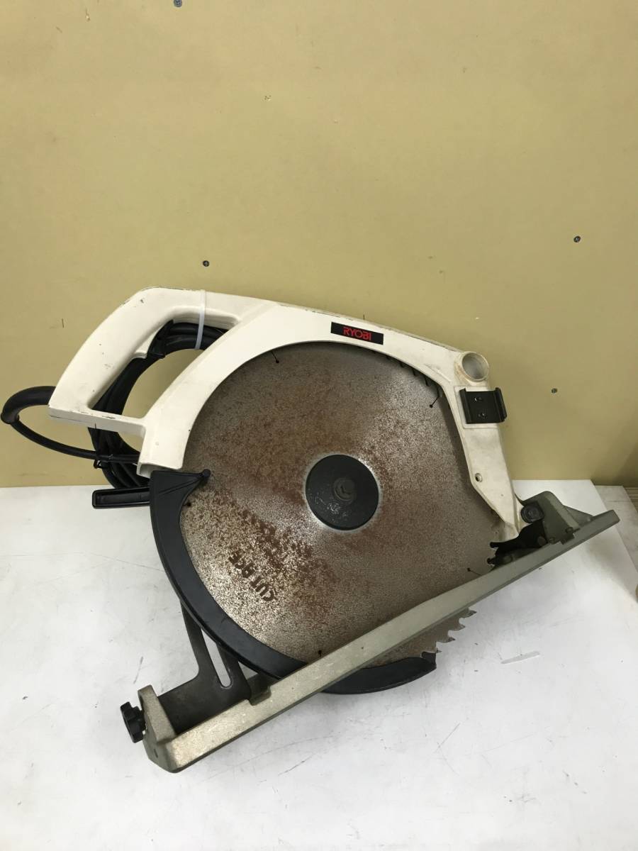 【中古品】RYOBI 382mm電気丸のこ(ブレーキ付) W-180DS ITKCXACAIBA4の画像1