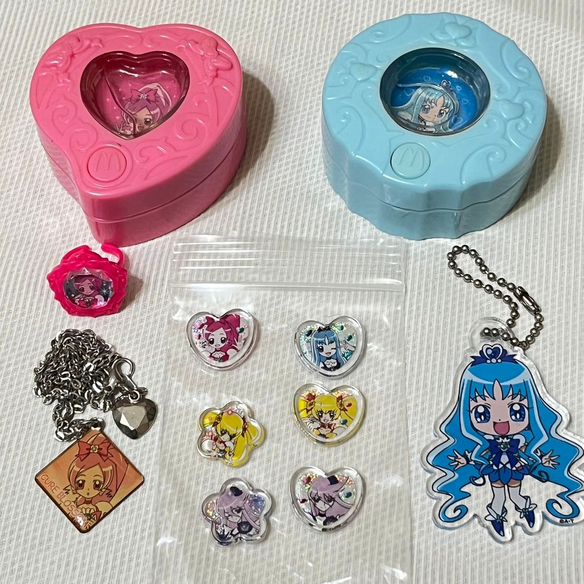 ハートキャッチプリキュア ハッピーセット シール アクリル ハートキャッチプリキュア ハッピーセット シール アクリル