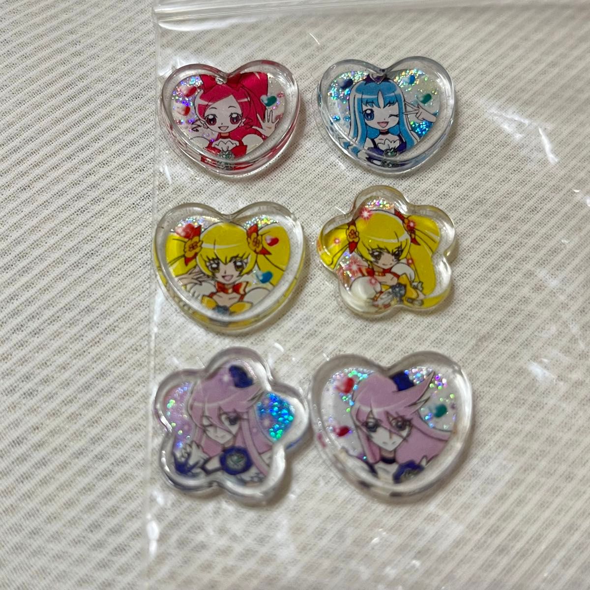 ハートキャッチプリキュア ハッピーセット シール アクリル ハートキャッチプリキュア ハッピーセット シール アクリル