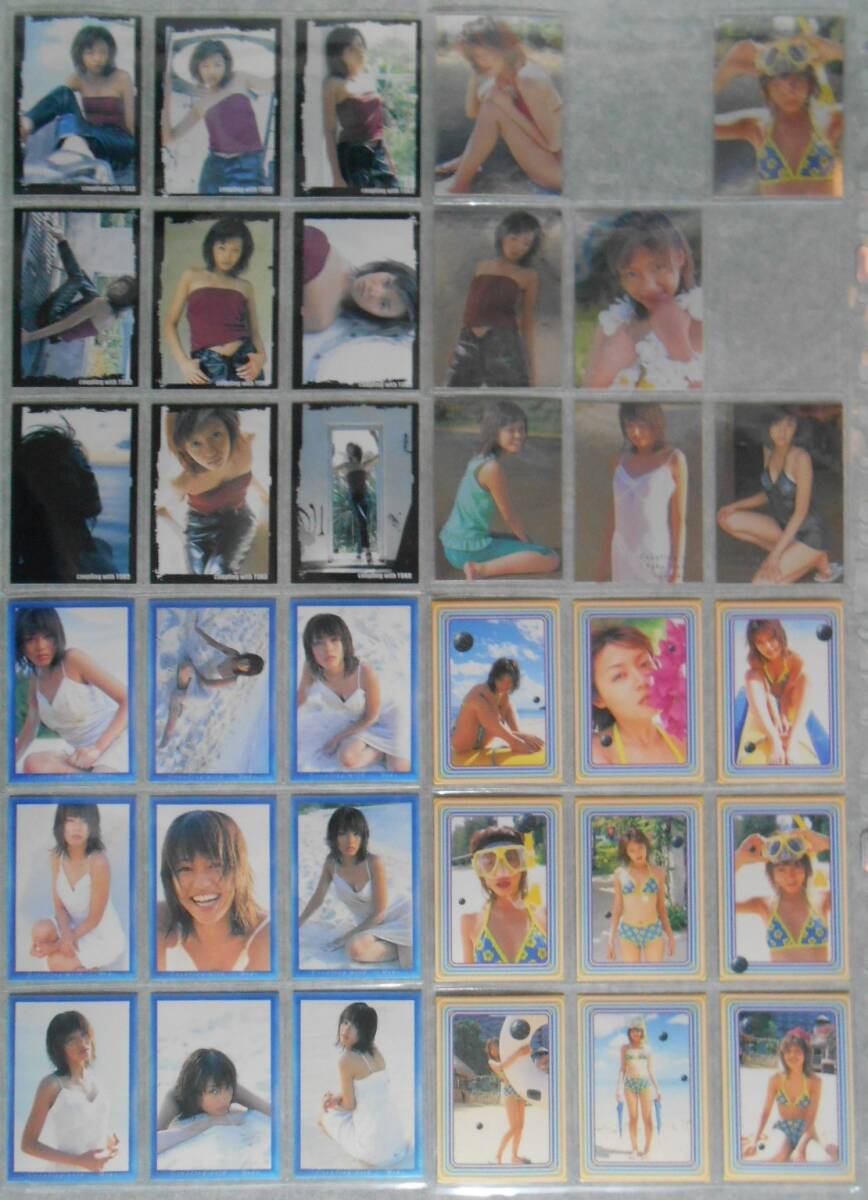 内藤陽子「Coupling with Yoko」2000 トレーディングカード レギュラー&SP&BOX&天使&直筆 合計１１８枚の画像3