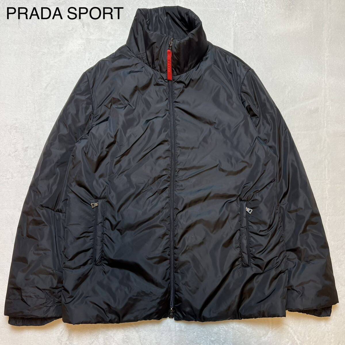 00s archive PRADA SPORTS 中綿 ジャケット ナイロン L 00s archive PRADA SPORTS 中綿 ジャケット ナイロン L