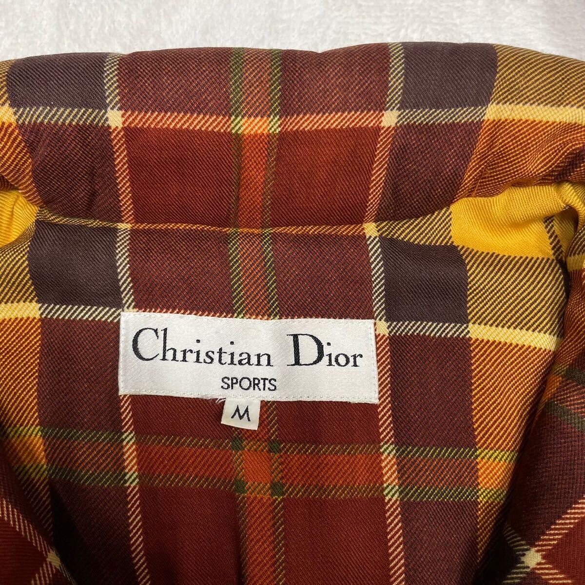 【希少品/大きめのサイズ】Christian Dior SPORTS ディオール ロゴ刺繍 ロングコート ジャケット ヴィンテージ モッズコート_画像6