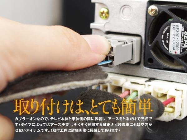 【ネコポス限定送料無料】 TVキット ホンダ オデッセイ RC1 2 4 H28.2～ 走行中にテレビDVD再生_画像5