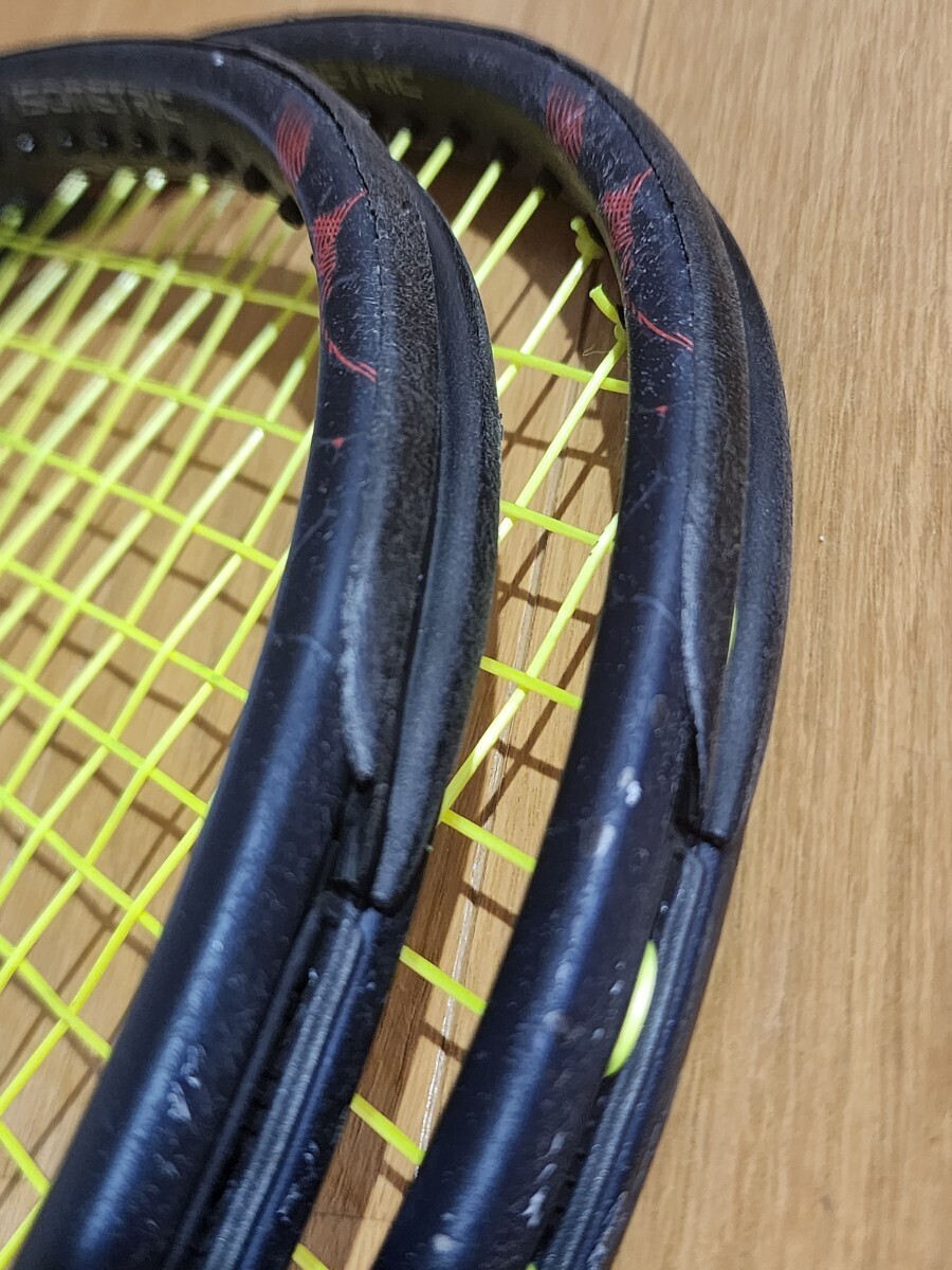 ★YONEX　Vコアプロ100　硬式 テニスラケット　G１　２本組(2018？)_画像8