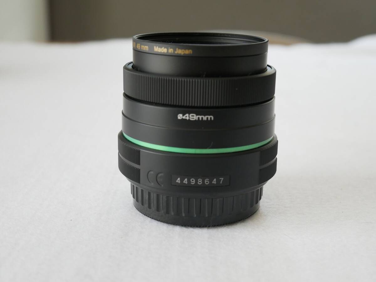 ☆USED☆ 美品 ペンタックス smc PENTAX-DA 35mmF2.4AL 単焦点レンズ 元箱 付属品 Zetaプロテクター付き【送料無料】_画像7