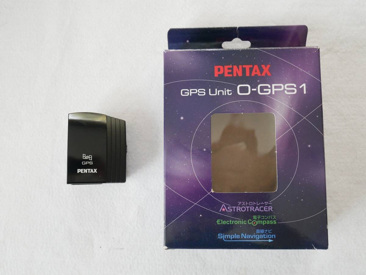 ☆未使用品☆ PENTAX ペンタックス O-GPS1 アストロトレーサー GPSユニット 取扱説明書 保証書 あり【送料無料】