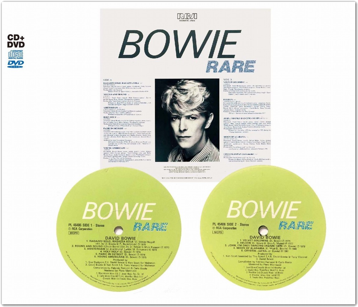 DAVID BOWIE / RARE (EXPANDED CD+DVD EDITION) [1CD+1DVD] SOUND&VISION ARCHIVE_画像4