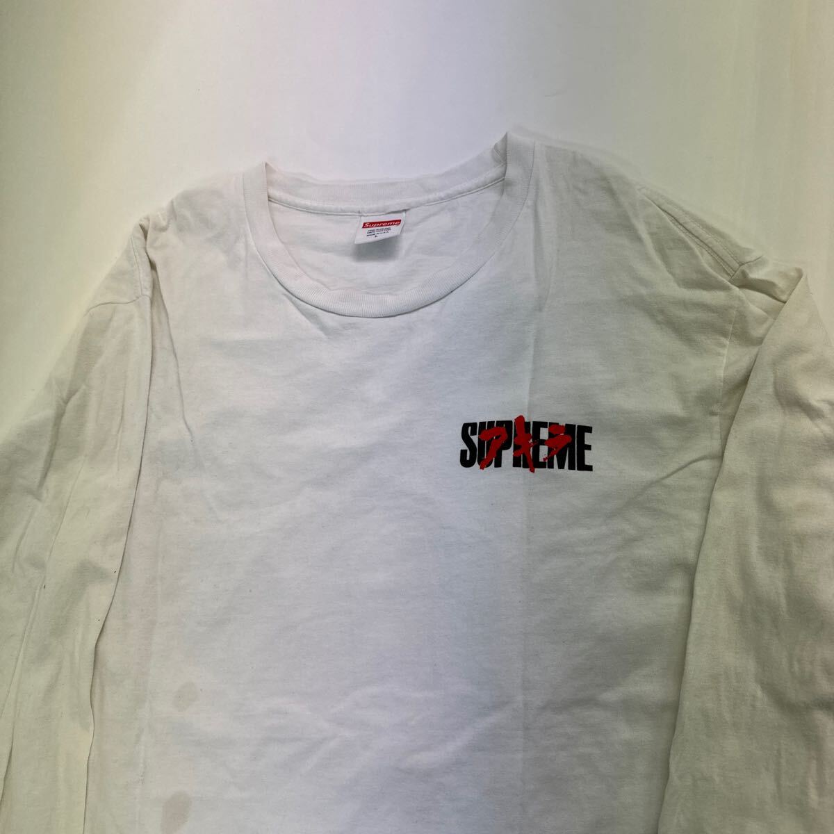 supremeシュプリーム アキラ　AKIRA ロンT Lサイズ　中古　送料込