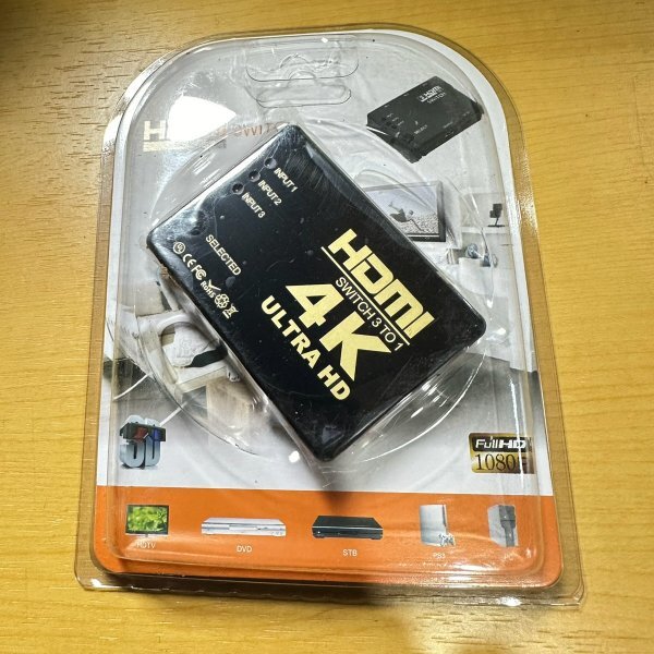 HDMI 切替器 分配器 4K 2K 3入力 1出力 セレクター モニター 画面_画像7