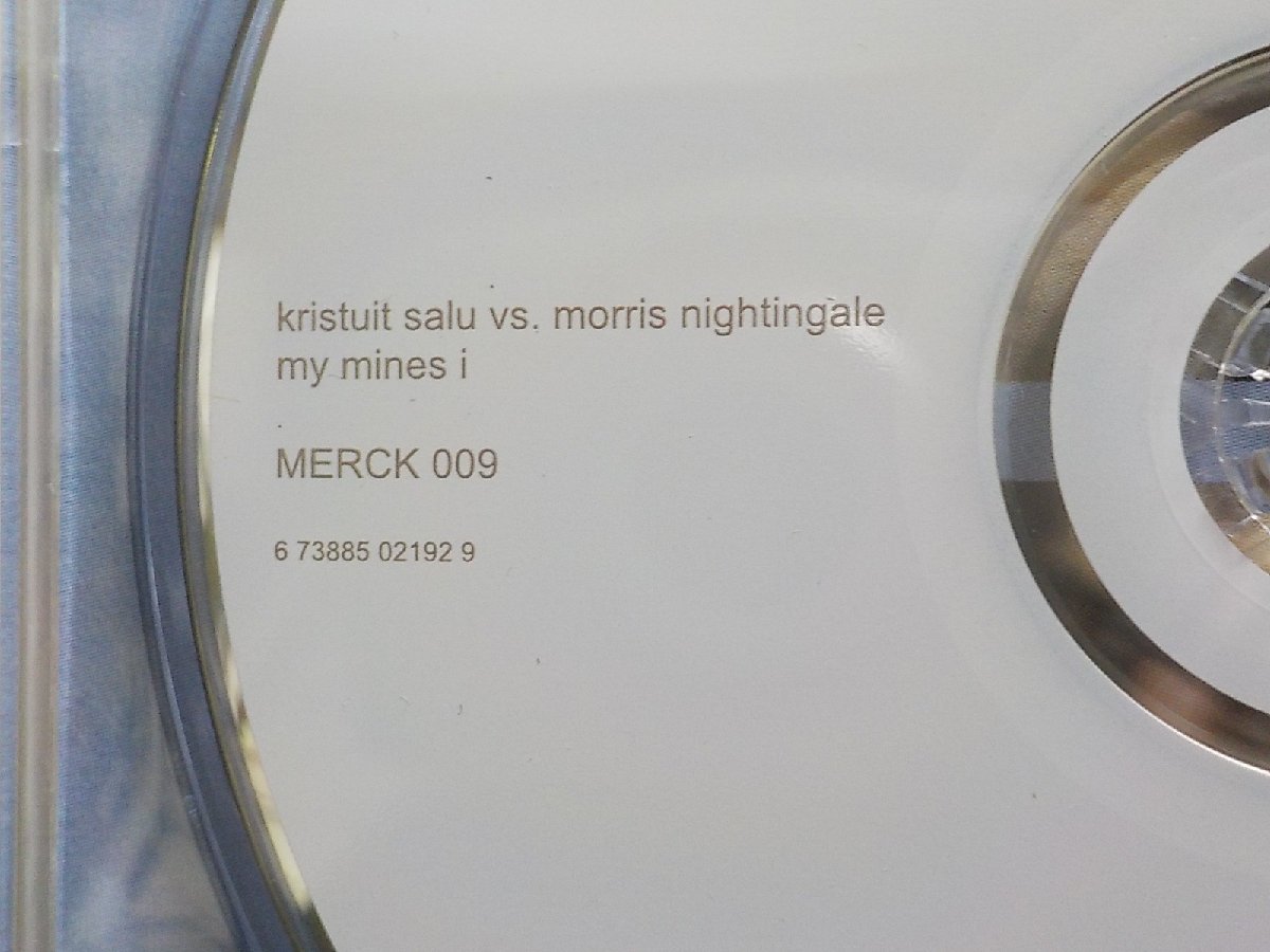 4V7265◆CD MERCK 009 KRISTUIT SALU vs. MORRIS NIGHTINGALE / My Mines☆_画像2