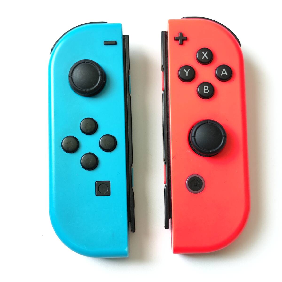送料無料 Nintendo Switch Joy-Con ジョイコン 純正 ネオンブルー ネオンレッド L R セット ジャンク