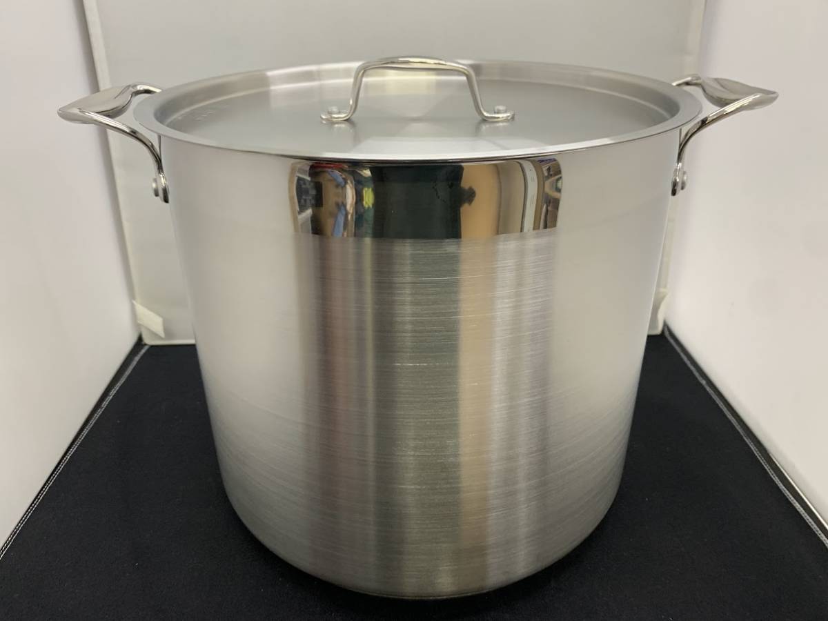 保管品 NSF Ｓｔｏｃｋｐｏｔ ステンレス 両手鍋 15L 284695 調理器具_画像2