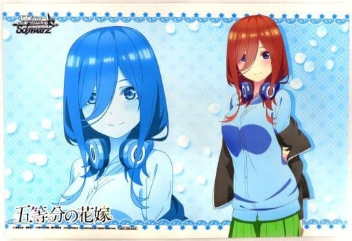  五等分の花嫁 中野三玖 ラバープレイマット ブシロード金銀キャンペーン_画像1