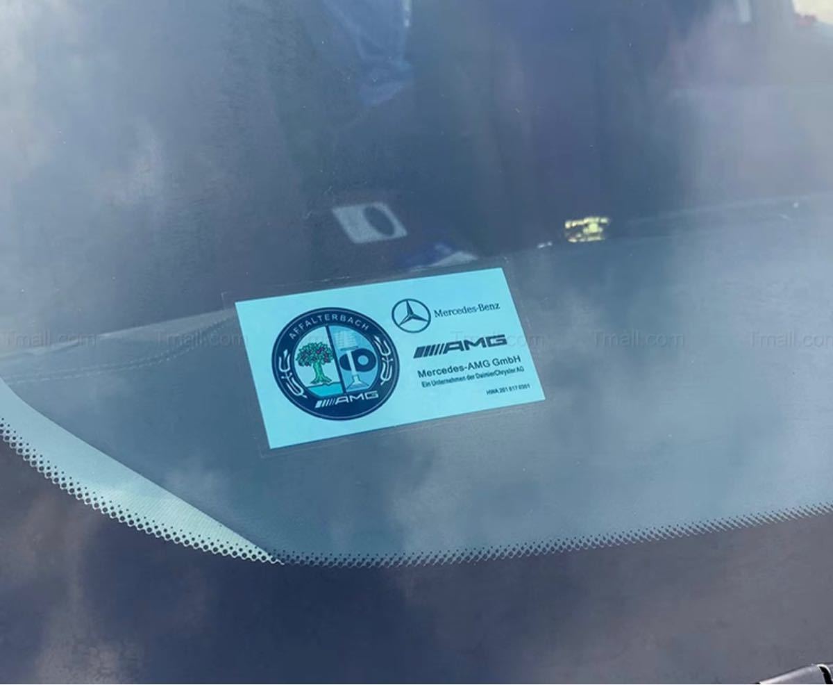 ベンツ　Mercedes AMG JDM内張ステッカー　高品質_画像2