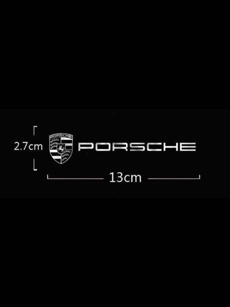 ★Porsche ポルシェ 高級ステッカー エンブレム 超高品質 防水の画像2