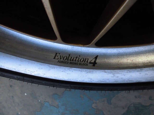 RAYS EVOLUTION4 ボルク レーシング エボリューション4　18インチ　タイヤイボ付き新品_画像8