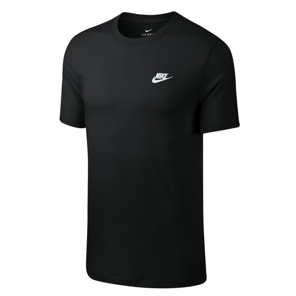 新品未使用 ナイキ ワンポイント クラブ Tシャツ 2枚セット 黒 M 国内正規品 男女兼用 NIKE AR4999 ブラック 半袖