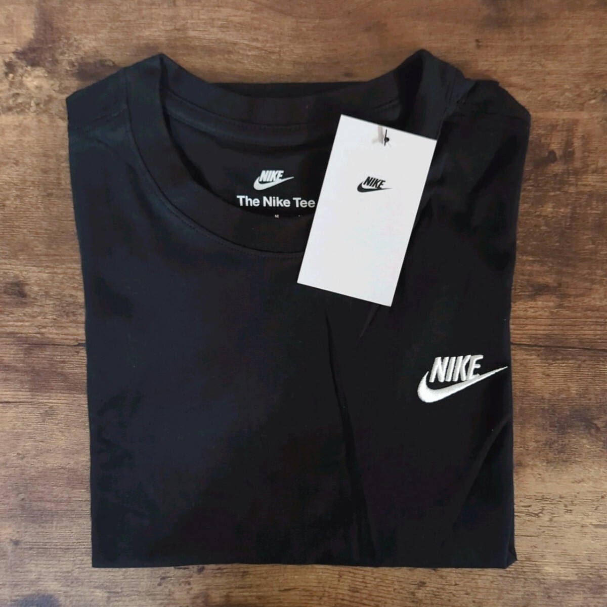 新品未使用 ナイキ ワンポイント クラブ Tシャツ 黒 XXL 国内正規品 男女兼用 NIKE AR4999 ブラック 半袖_画像10