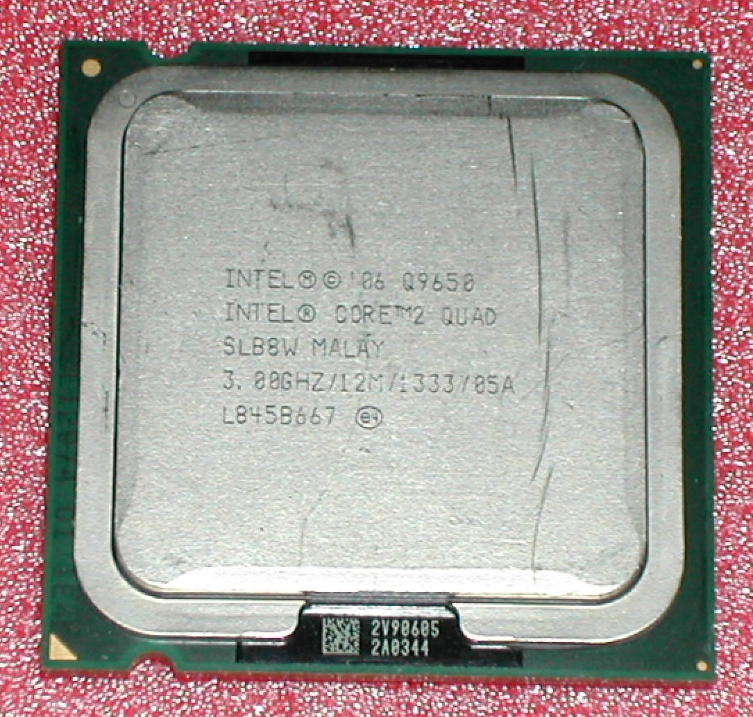 4コアCPU　Core2 Quad Q9650　LGA775 SLB8W_画像1