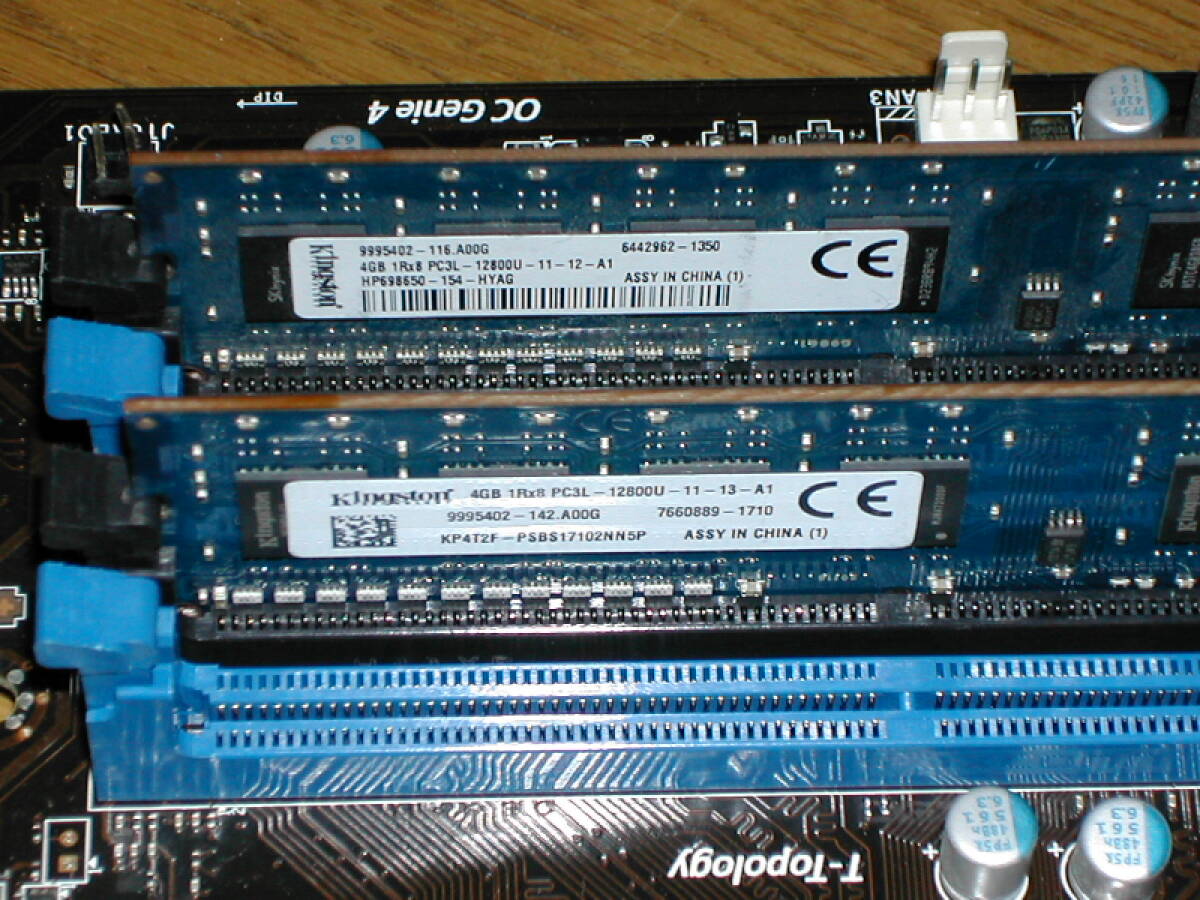 ジャンクCPUとメモリ付き　MSI　Z97-S01　LGA1150_画像4
