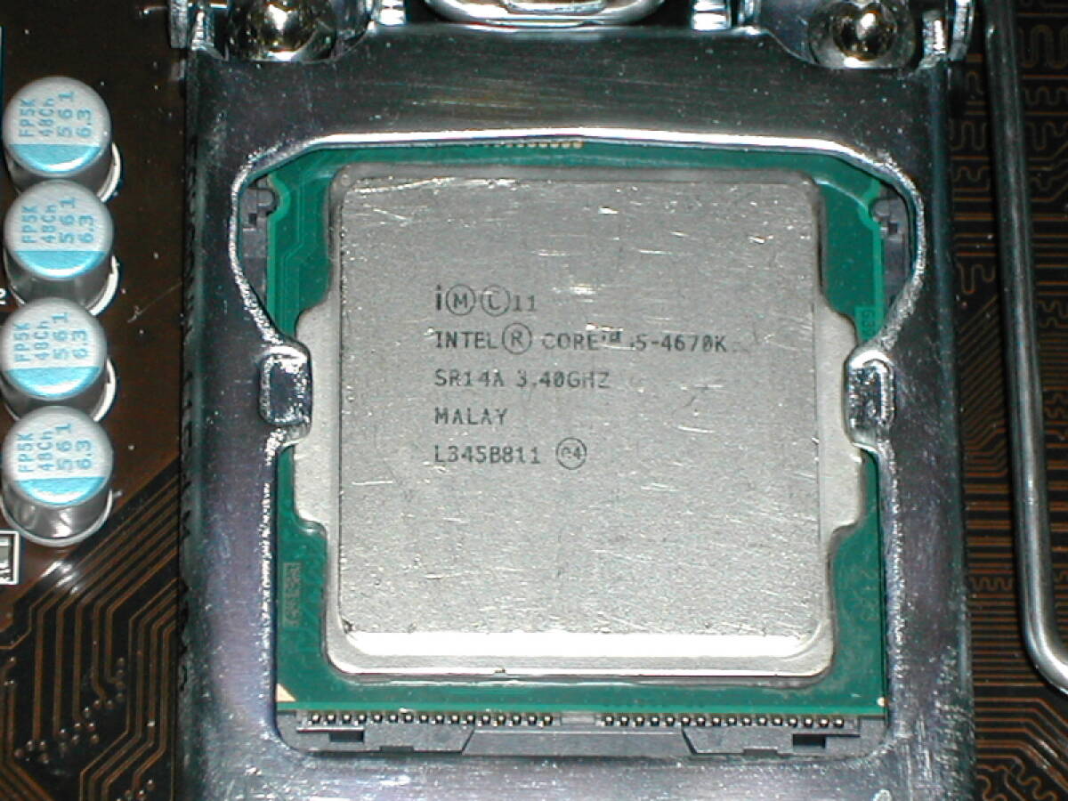 ジャンクCPUとメモリ付き　MSI　Z97-S01　LGA1150_画像8