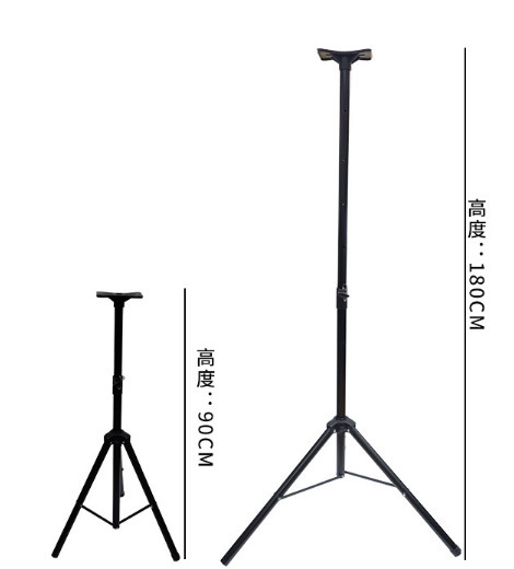 ◯新品 スピーカー スタンド 2脚 2本 セット 大型 110 - 185 ㎝ 折りたたみ 三脚 タイプ 本格 PA コンパクト 持ち運び ポータブル 野外_画像2