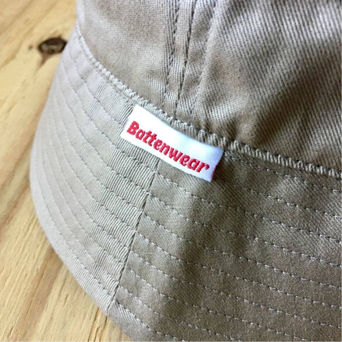 新品 Battenwear Bucket Hat バテンウェア バケットハット アメリカ製 ニューヨーク ブルックリン MADE IN U.S.A Shinya Hasegawa OUTDOOR_画像2