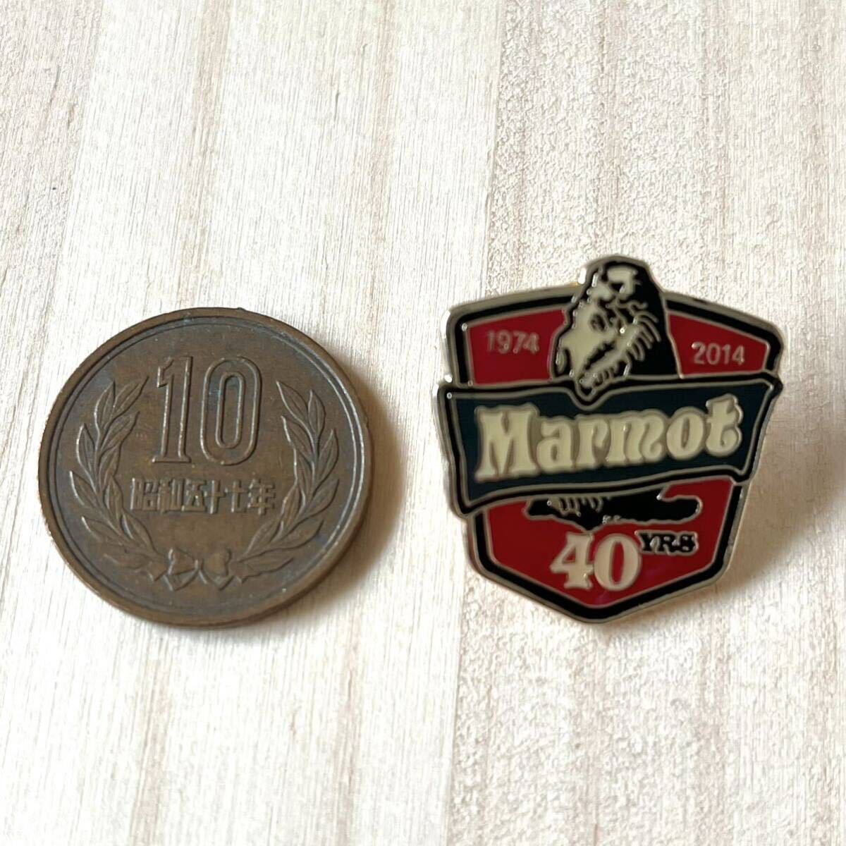 未使用 Marmot 40th Anniversary items Pins マーモット 創立40周年アイテム ピンズ 米国 アメリカ アウトドアブランド トップクライマー_画像5
