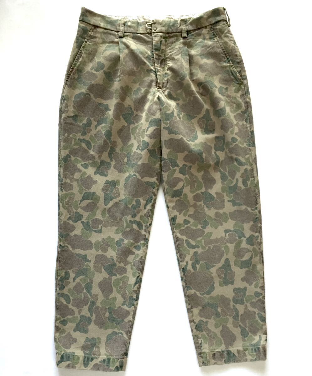 新品同様 DOVER STREET MARKET kolor Camouflage Pants ドーバーストリートマーケット カラー カモフラージュパンツ 日本製 MADE IN JAPAN_画像2