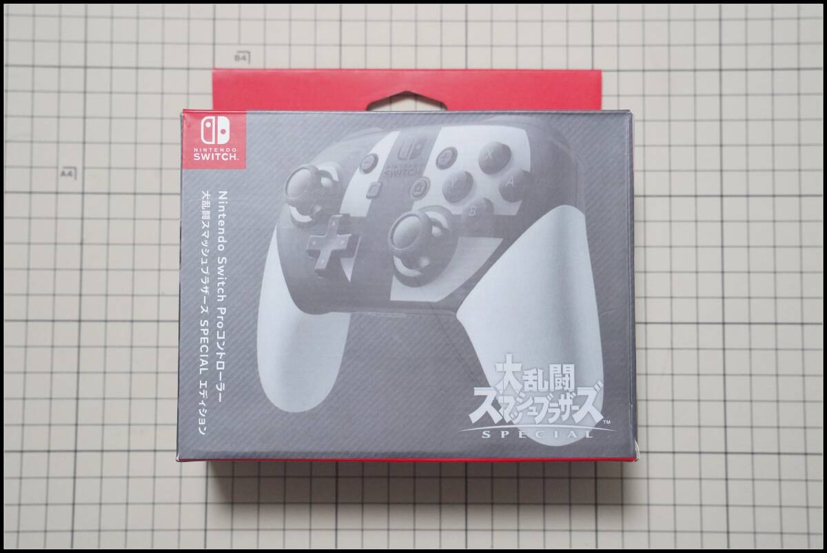 極美品 Nintendo Switch Proコントローラー 大乱闘スマッシュブラザーズ SPECIALエディション 純正品 動作保証_画像1