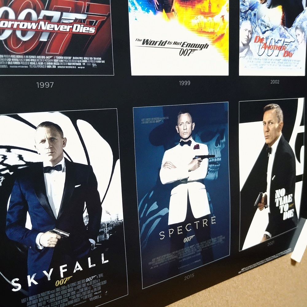 007 オールシリーズ 映画ポスター US版 24×36インチ (61×91.5cm) us1_画像9
