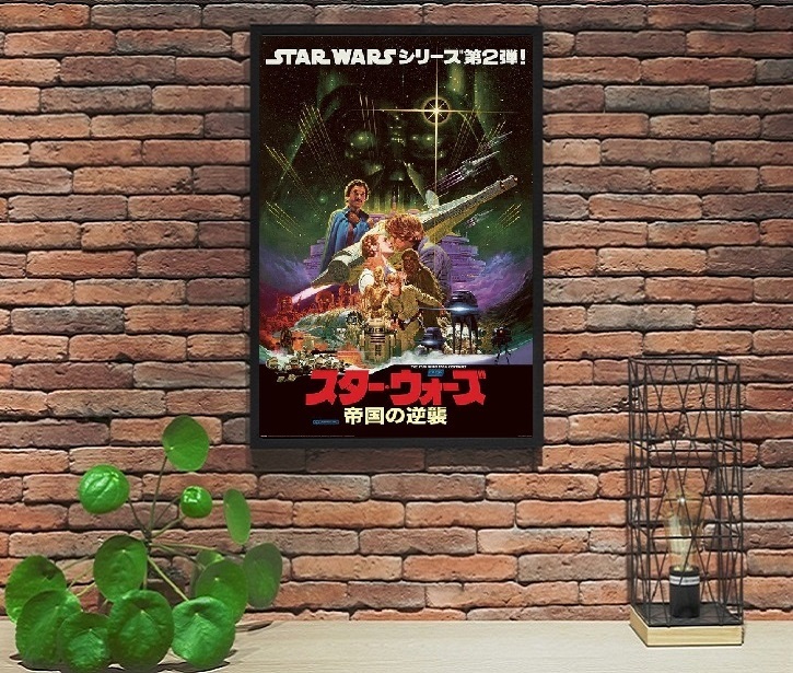 スターウォーズ 映画ポスター エピソード 5 帝国の逆襲 JP日本版 24×36インチ (61×91.5cm) of4の画像4