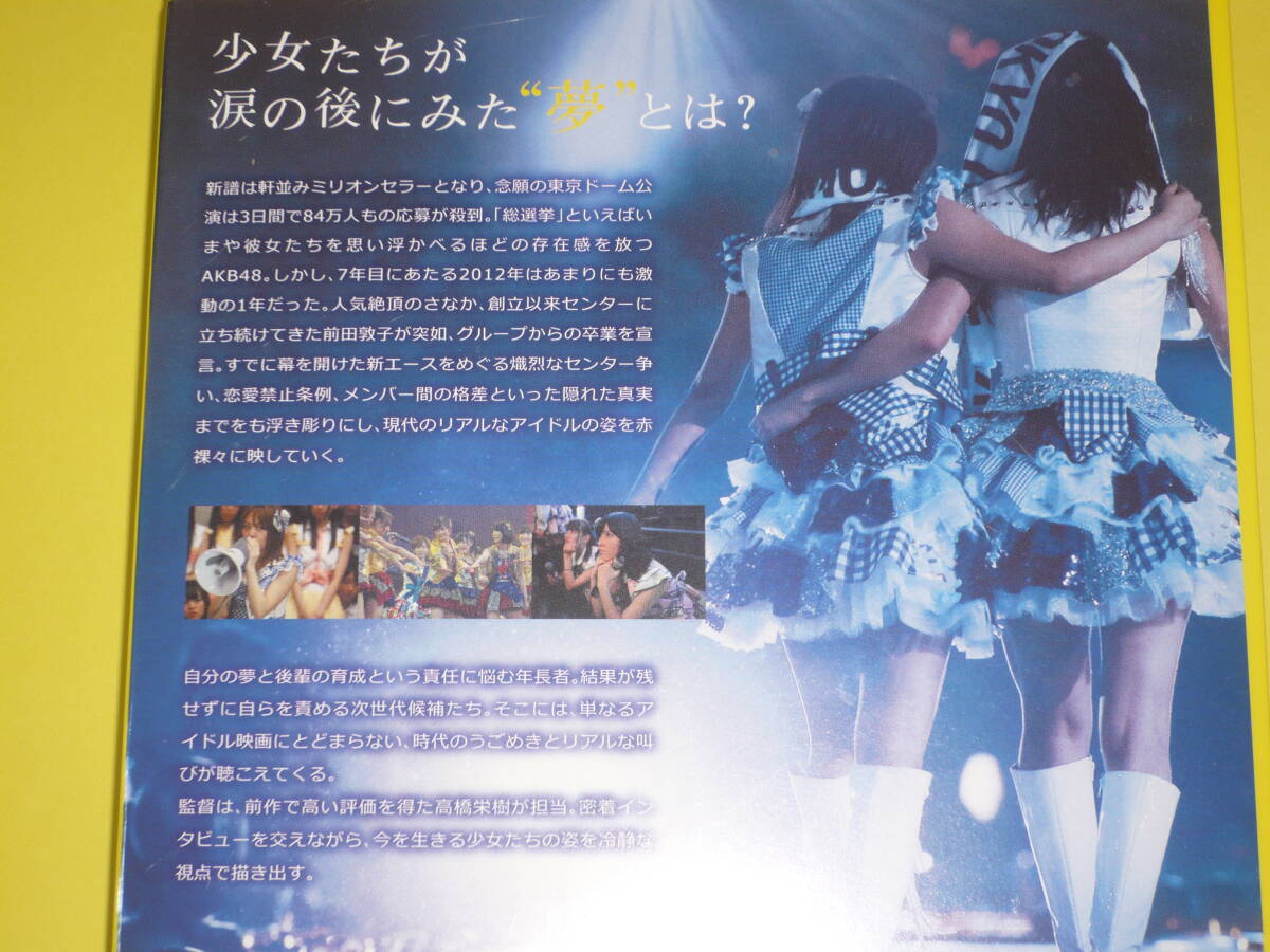  DOCUMENTARY OF AKB48 NO FLOWER WITHOUT RAIN 少女たちは涙の後に何を見る? セル未開封 DVD　スペシャルエディション_画像3