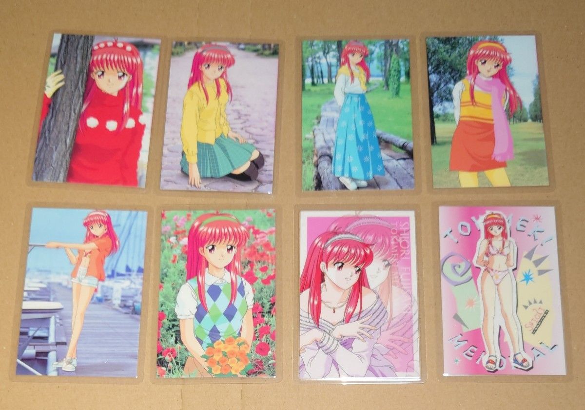 ときめきメモリアル ラミネートカード トレーディングカード まとめ売り ときメモ ときめきメモリアル 藤崎詩織 ラミネートカード 8枚セット