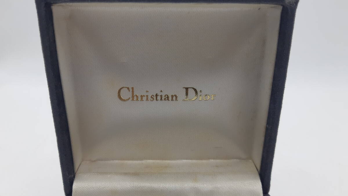 Christian Dior　クリスチャン ディオール カフス アクセサリー ゴールド系　ケース付き　5429_画像3