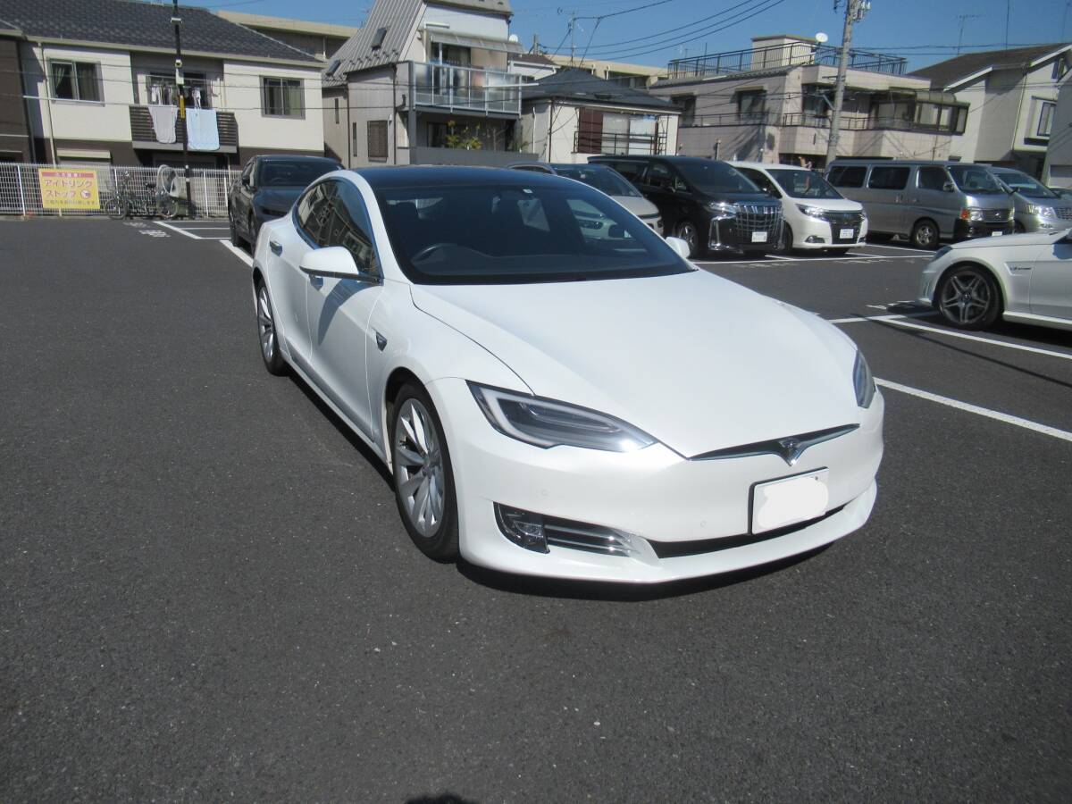 TESLA MODELS 75D テスラ モデルS 2017 後期モデル オートパイロットの画像1