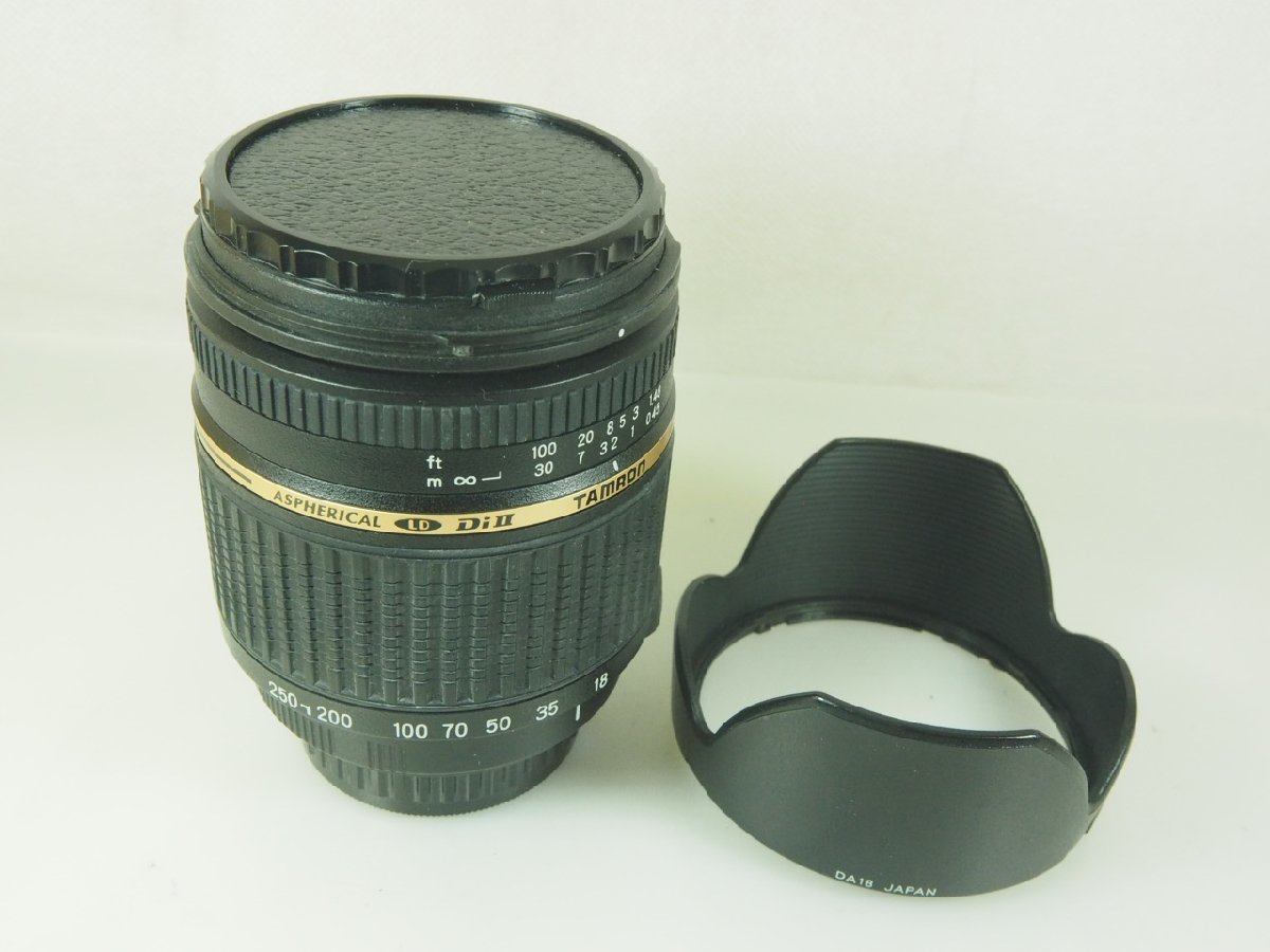 B402269** beautiful goods * Tamron AF 18-250mm F3.5-6.3 DiII LD Pentax for 