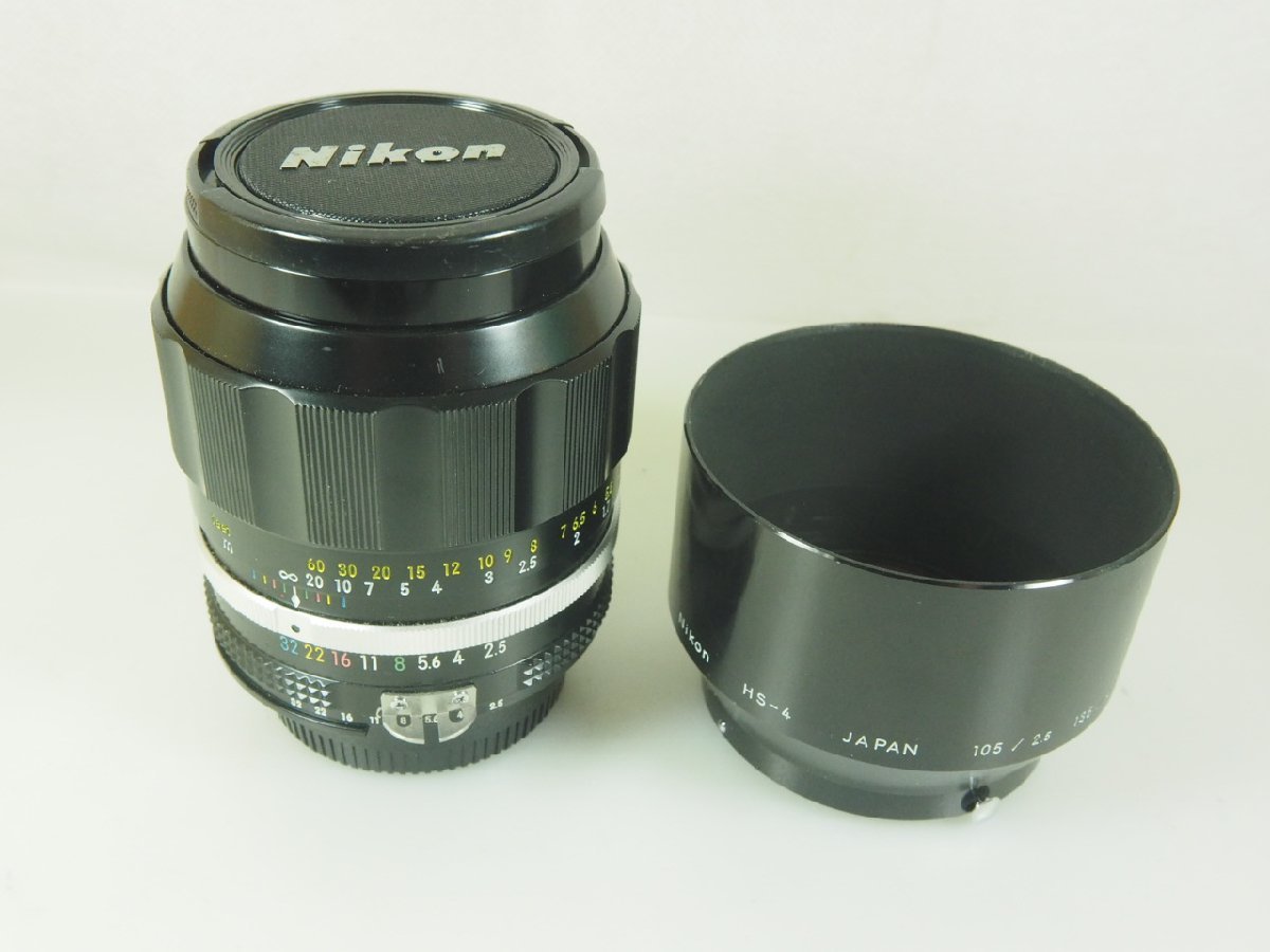 B304312☆☆美品★ニコン NIKKOR-P.C Auto 105mm F2.5 (Ai改造)_画像1