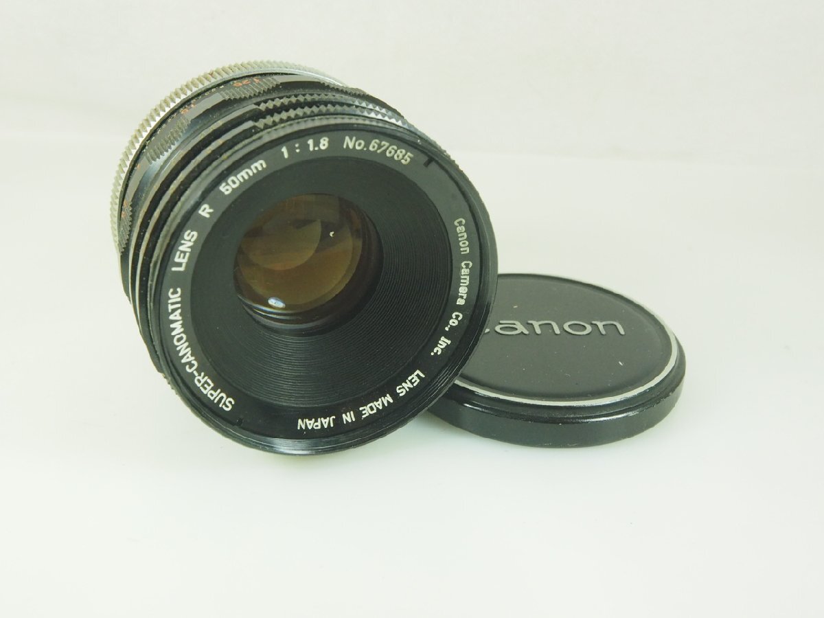 B999☆☆良品★キヤノン SUPER-CANOMATIC R 50mm F1.8_画像2