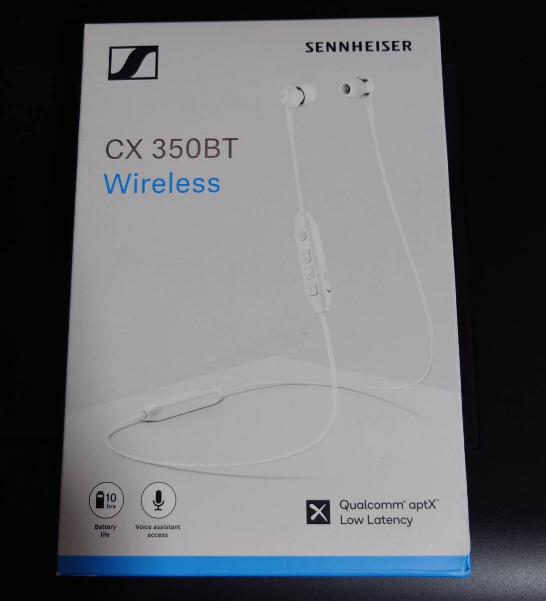 SENNHEISER ワイヤレスイヤホン CX 350BT WHITE　難あり_画像1