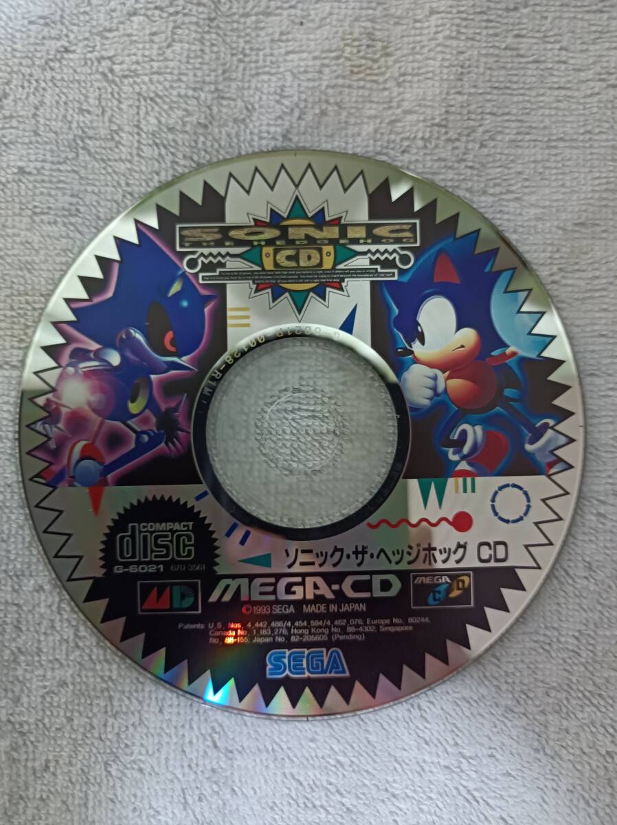 メガCD ソニックザヘッジホッグCD ディスクのみの画像1