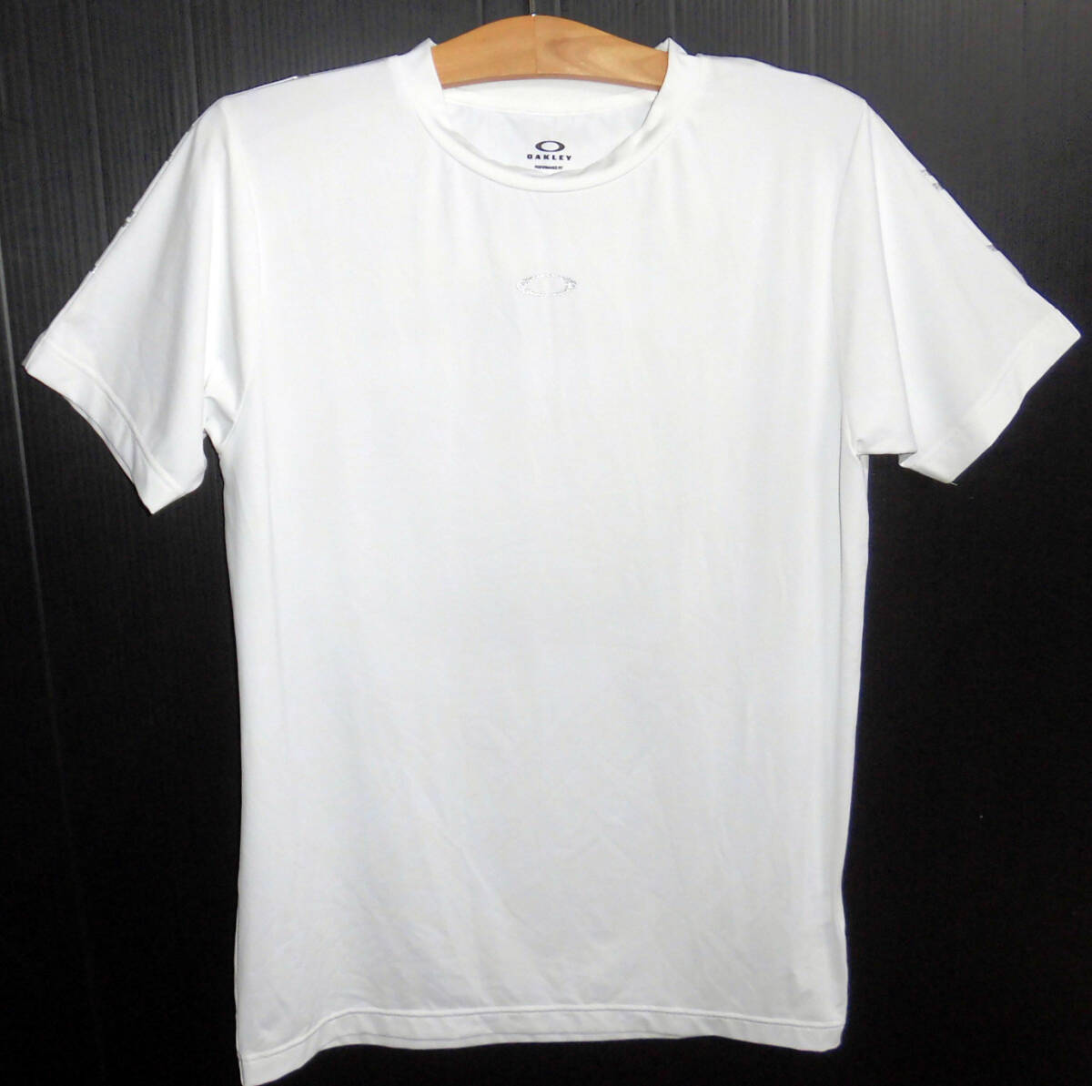 β極美品 OAKLEY オークリー 22ss ENHANCE TECH COLD SS TEE GRAPH 1.0 接触冷感 遮熱 バックロゴ テックコールド Tシャツ S FOA403620