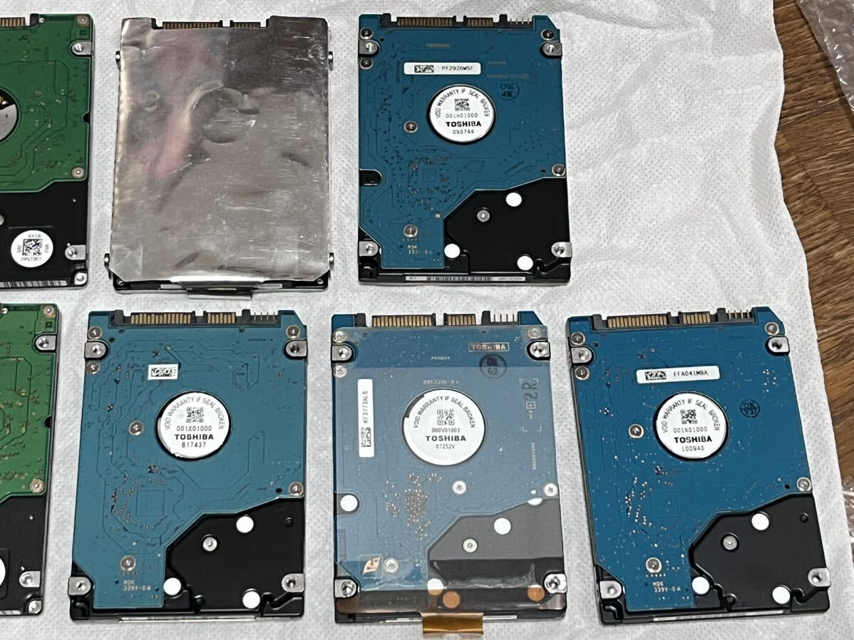 2.5インチ　HDD 21個（S-ATA 11個　U-ATA 10個）中古_画像4