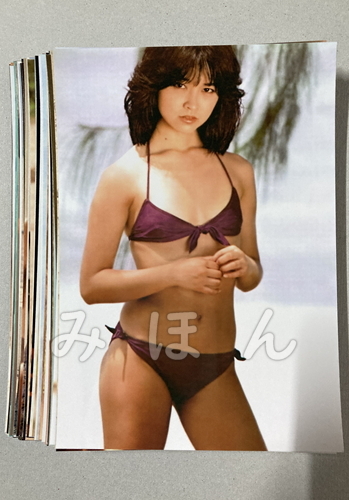 ☆　石川ひとみ　昭和アイドル　L判　写真　50枚セット_画像7