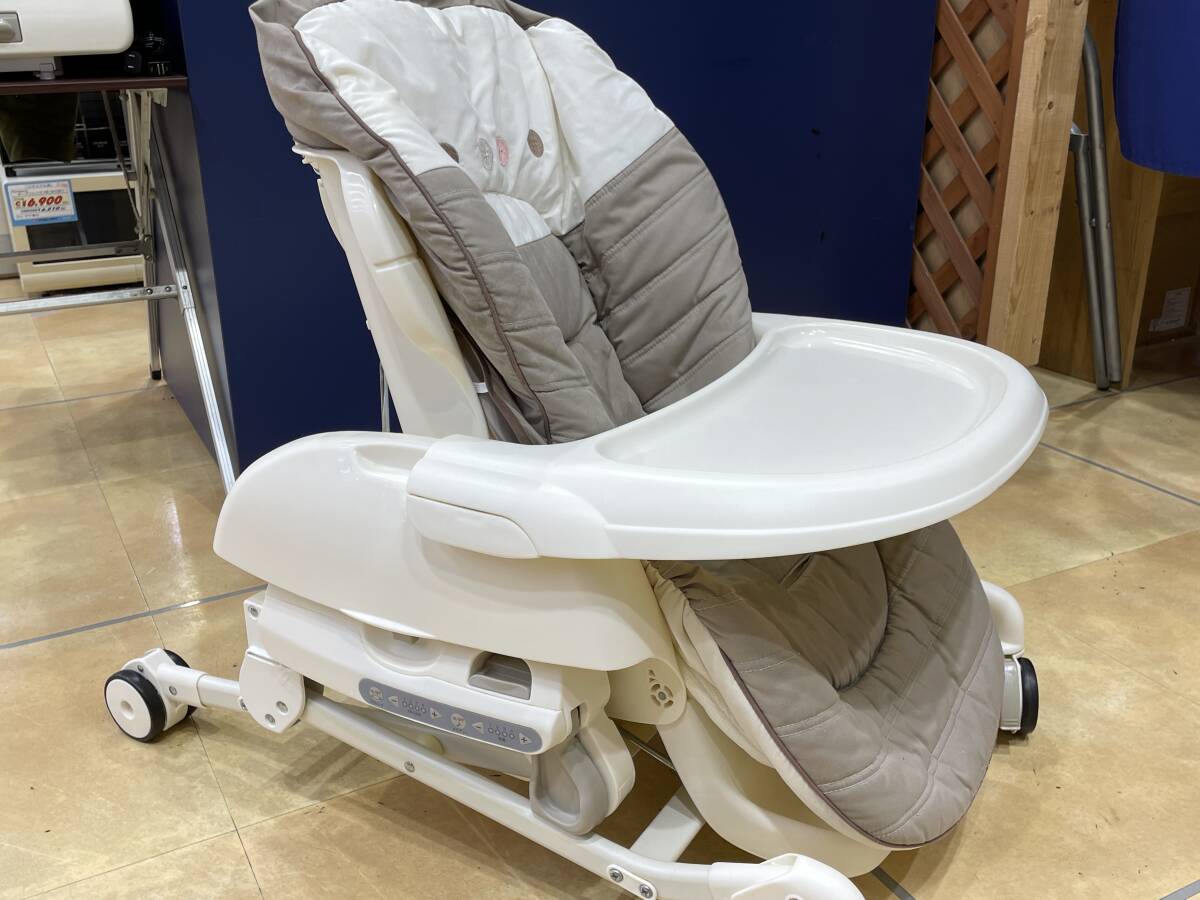 *combi combination Nemulila AT high low chair electric auto swing goods for baby some stains dirt have USED*