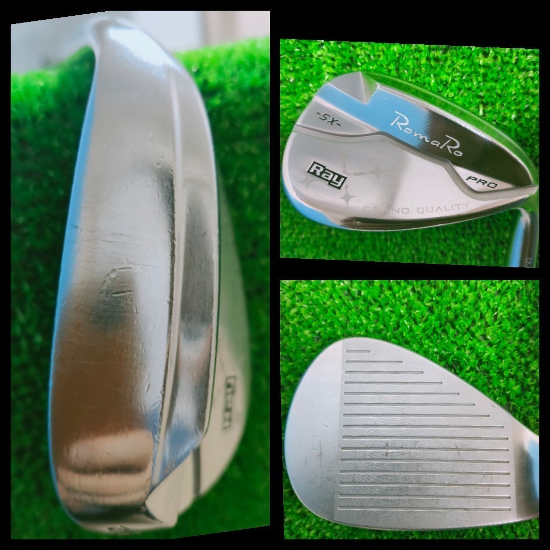 【送料無料】スチールファイバーi110CW X装着！48＆52&56セット。RomaRo ロマロ Ray SX-PRO WEDGE 2022 SteelFiberi110CW (W185,186,187)_画像4