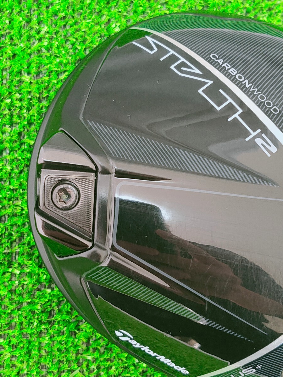 【送料無料】希少マイステルス2プラス！TaylorMade テーラーメイド MySTEALTH2 PLUS 9.0° 9.0度 ヘッド単品。ヘッドカバー付き（DH538）の画像5