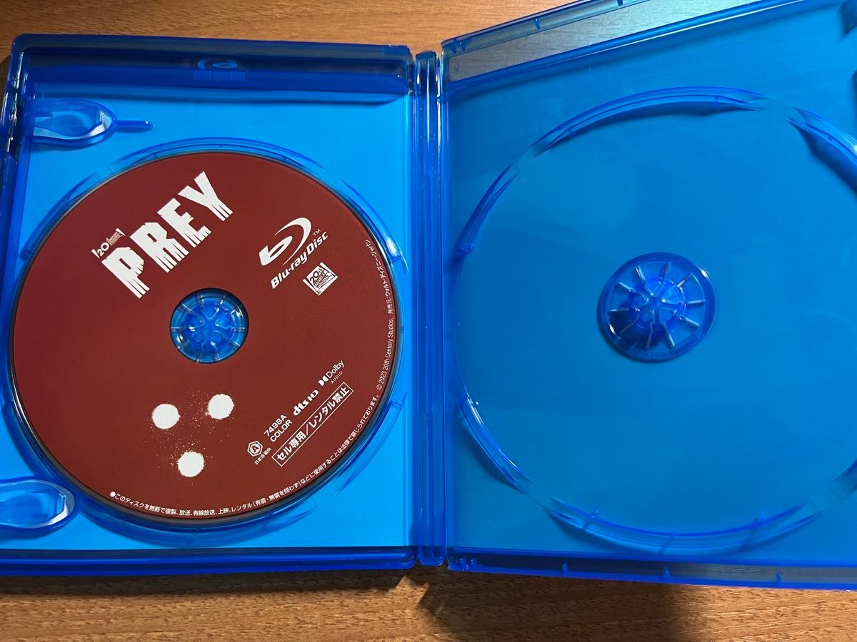 プレデター　ザ・プレイ　Blu-ray  純正ケース